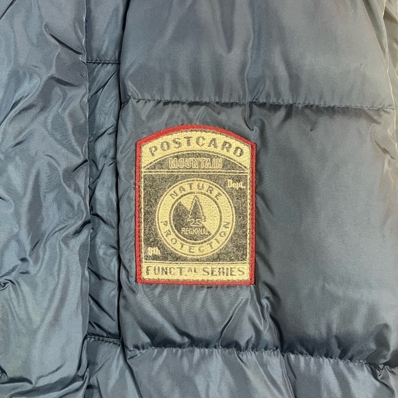 Men’s Postcard Ski Winter Vest - Navy - Picture 3 of 15